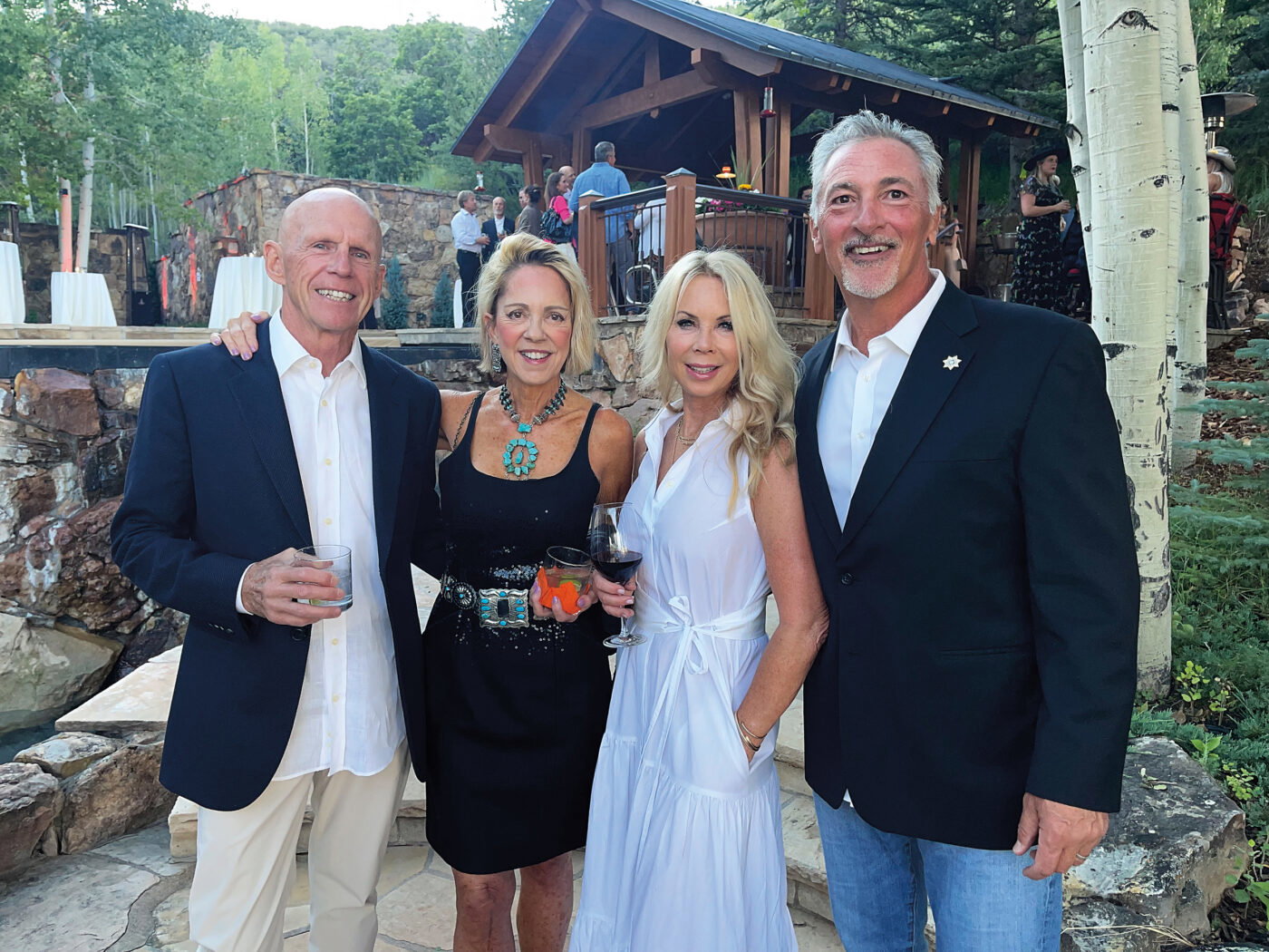 Ray and Noelle Peritz, Michael and Holly Buglionej